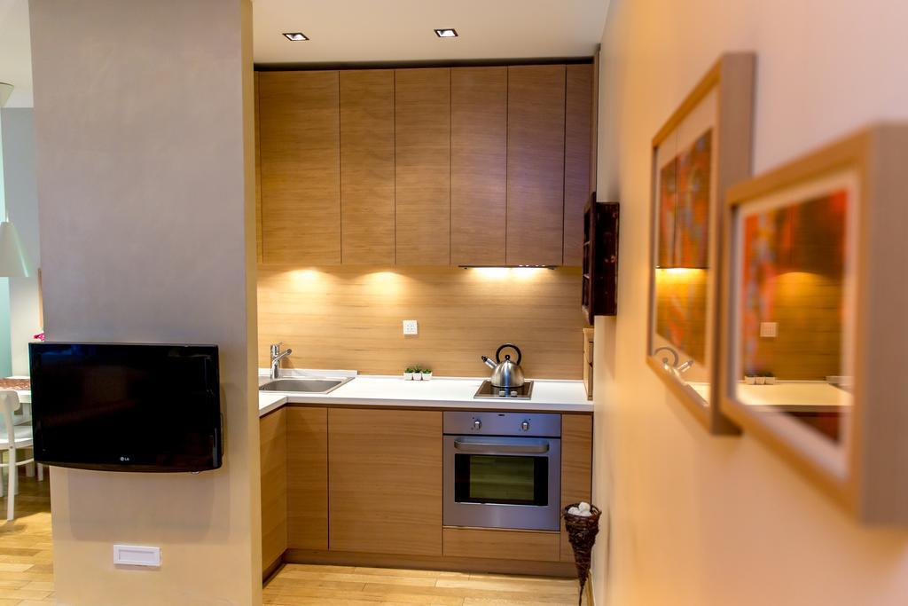 Apartment Centro Belgrad Exterior foto