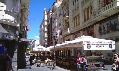Apartment Centro Belgrad Exterior foto