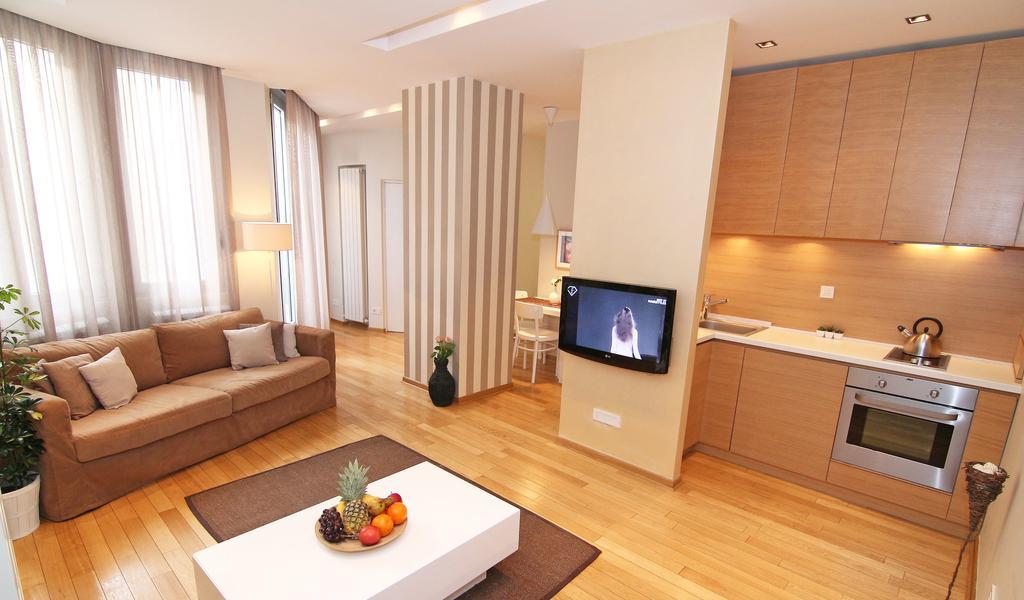 Apartment Centro Belgrad Exterior foto